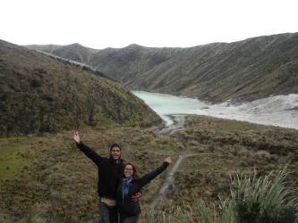 Mirador Laguna Verde !